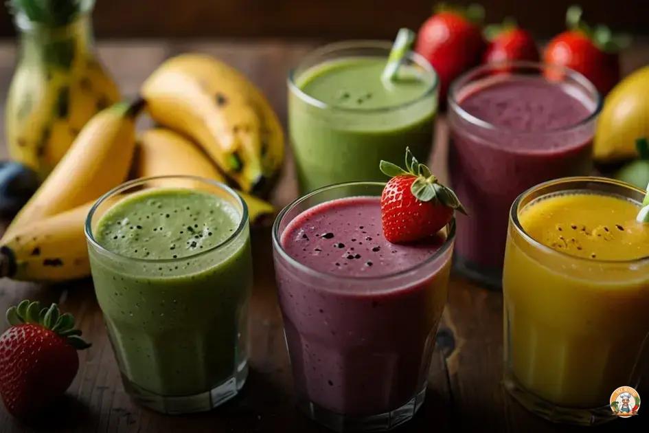 receitas de batidas de frutas saudáveis