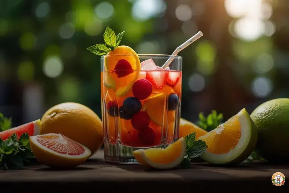 receita de coquetel de frutas