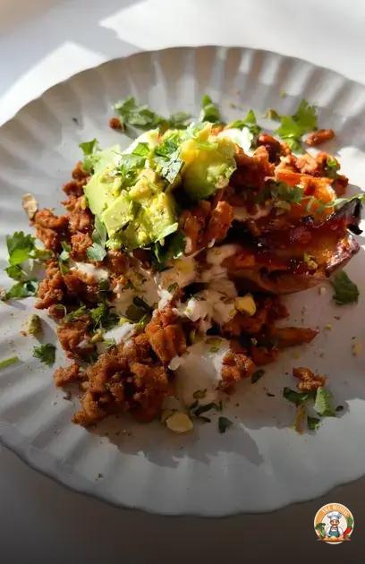 empilhados de batata doce assada