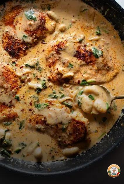 receita de frango cremoso com nhoque