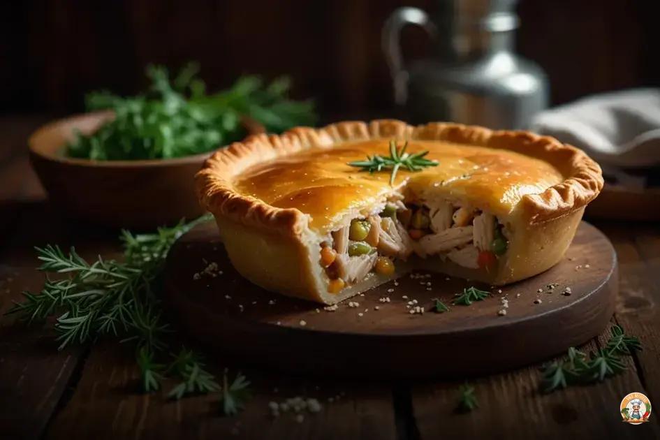 torta de frango de liquidificador fácil