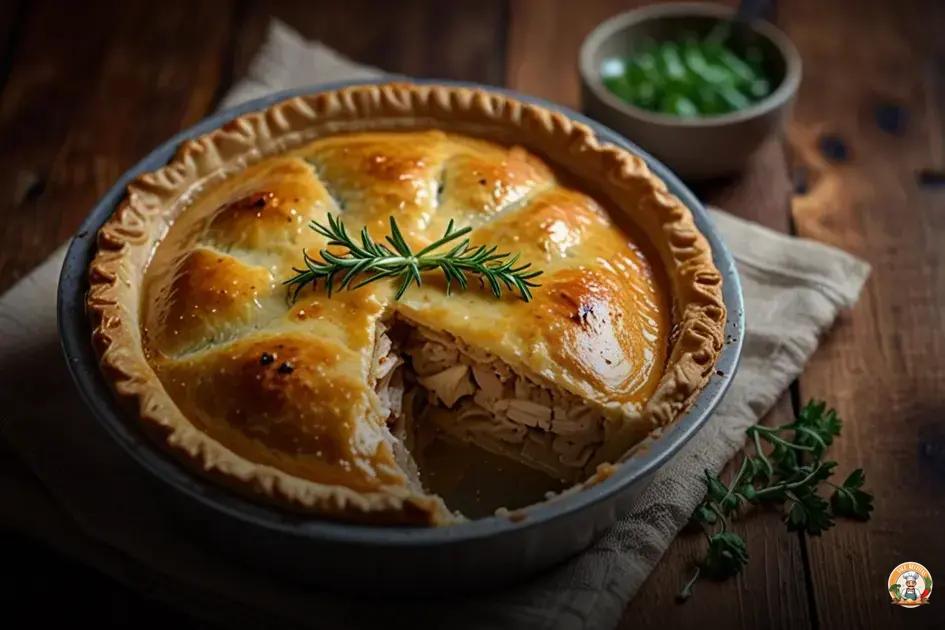 torta de frango de liquidificador fácil