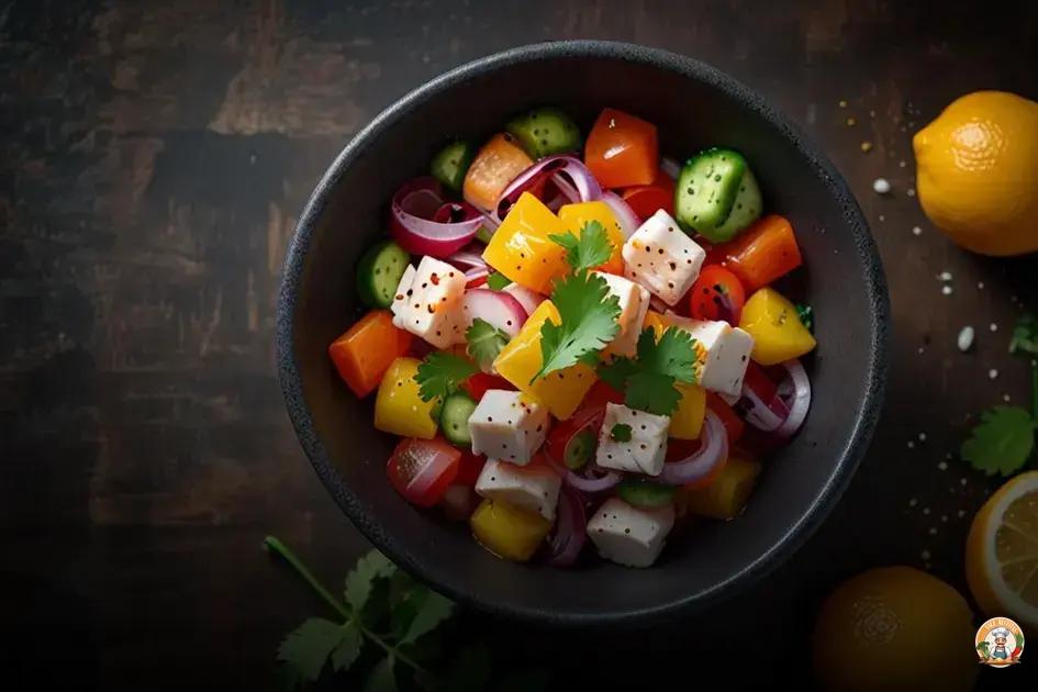 ceviche fácil e delicioso