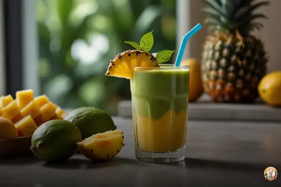 smoothie detox de frutas