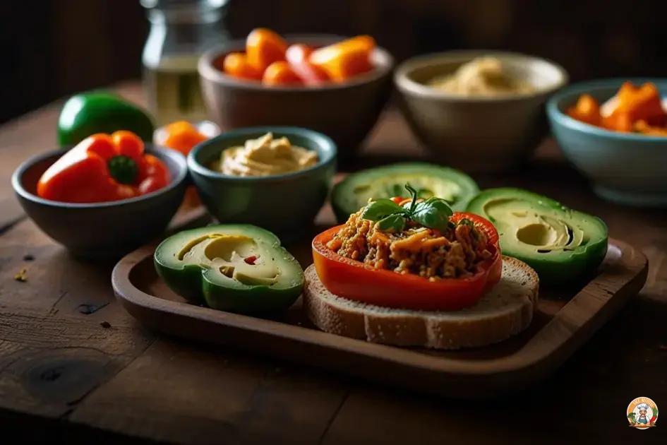 snacks vegetarianos saudáveis