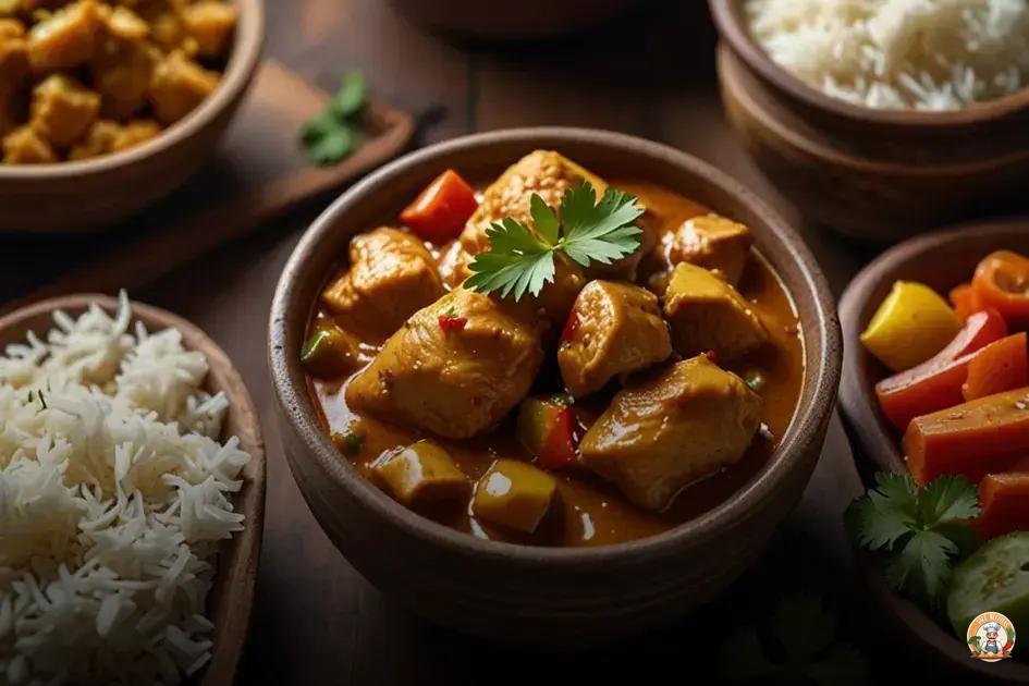 receita de frango ao curry fácil