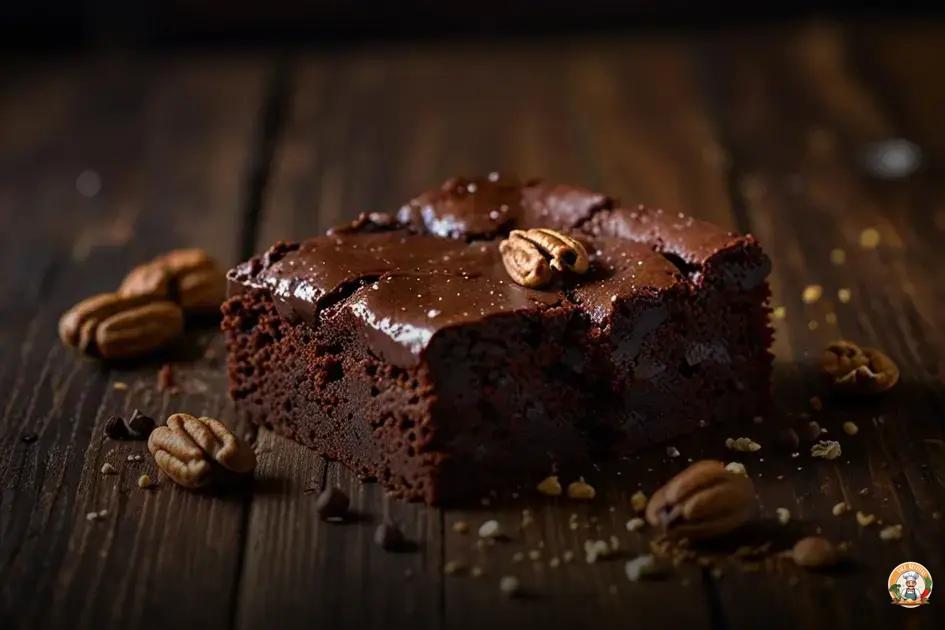 receita de brownie vegano fácil