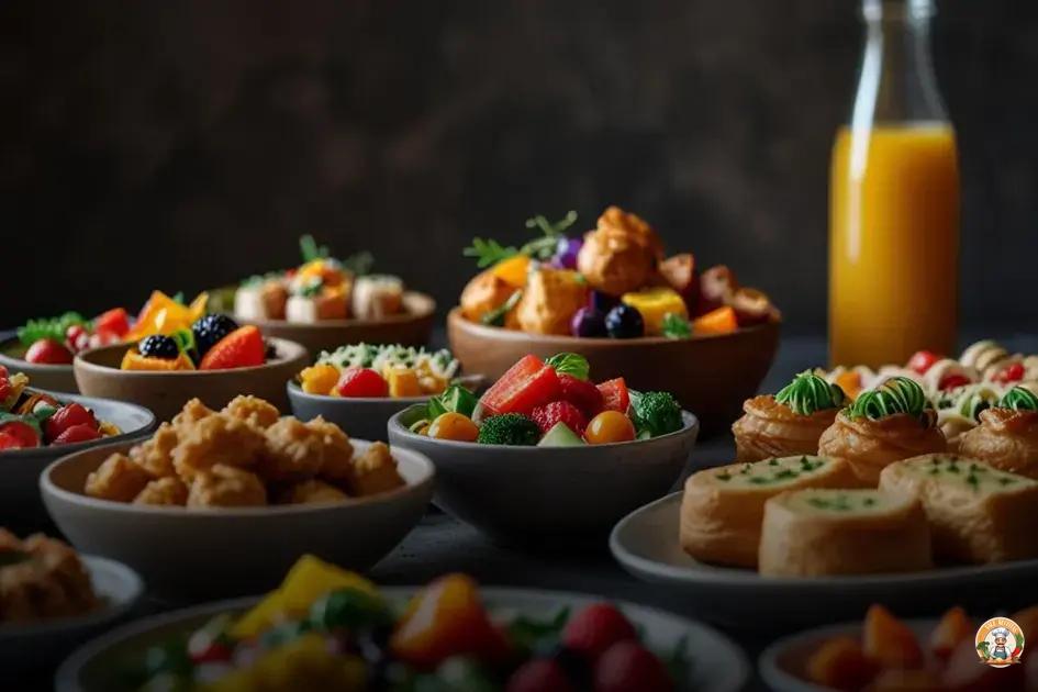 receitas de comidas de buffet