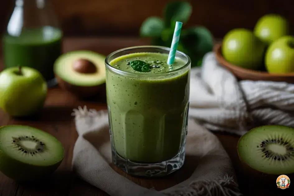smoothie detox verde fácil