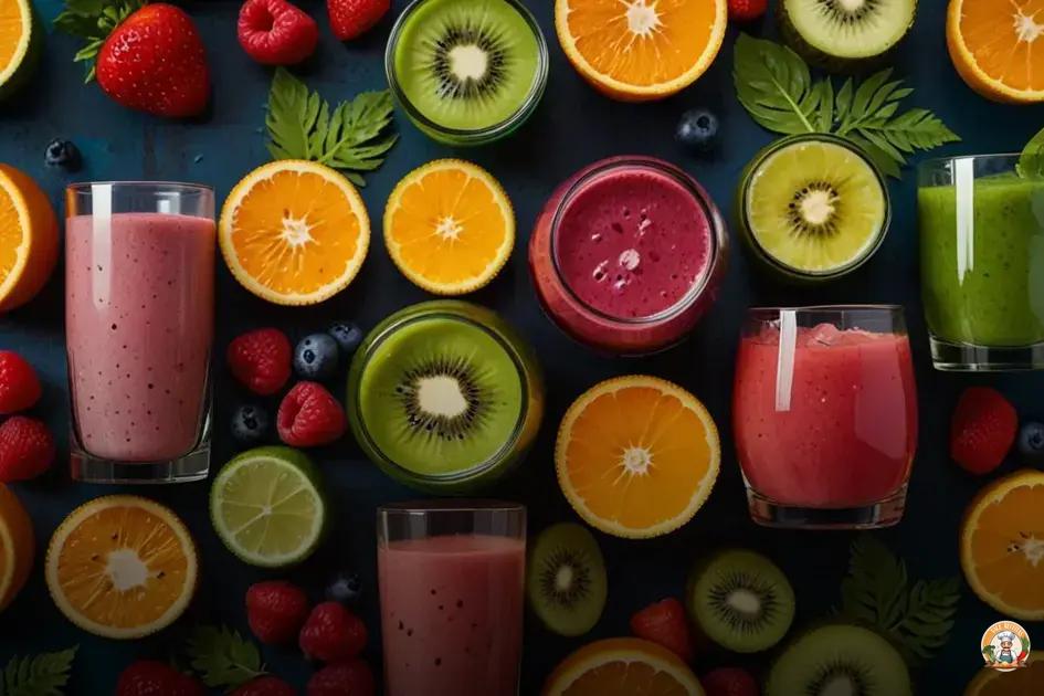 receitas de sucos e smoothies saudáveis