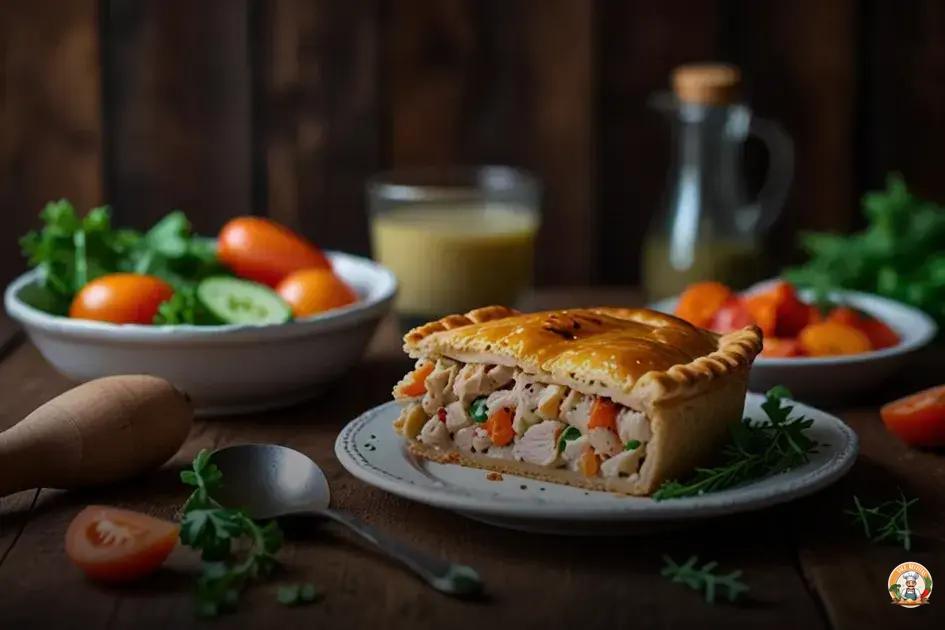 torta de frango de liquidificador fácil