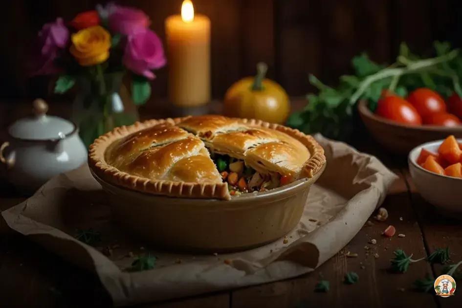 torta de frango de liquidificador fácil