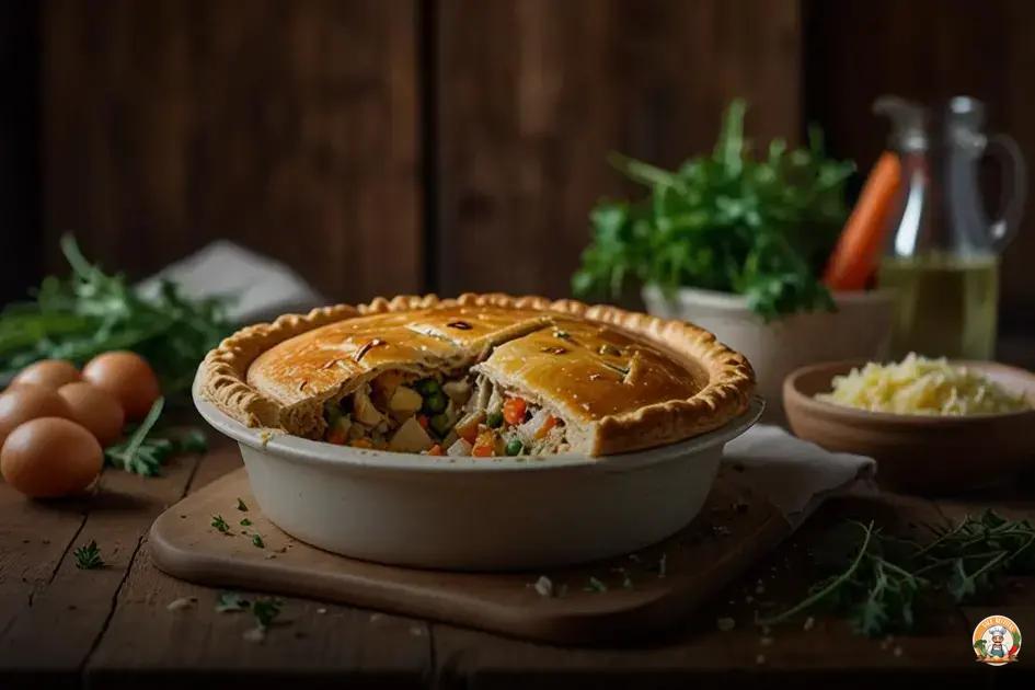 torta de frango de liquidificador fácil