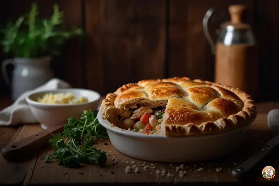 torta de frango rápida