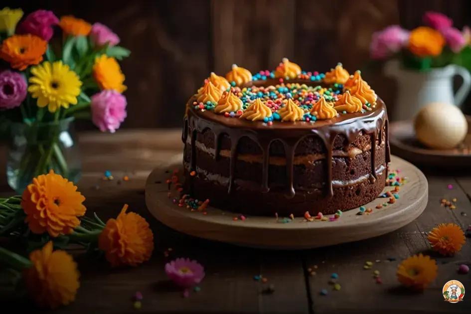 receita de bolo de cenoura para Páscoa