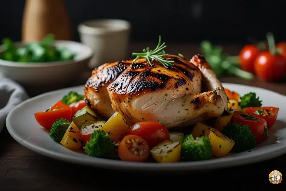 prato rico em proteínas