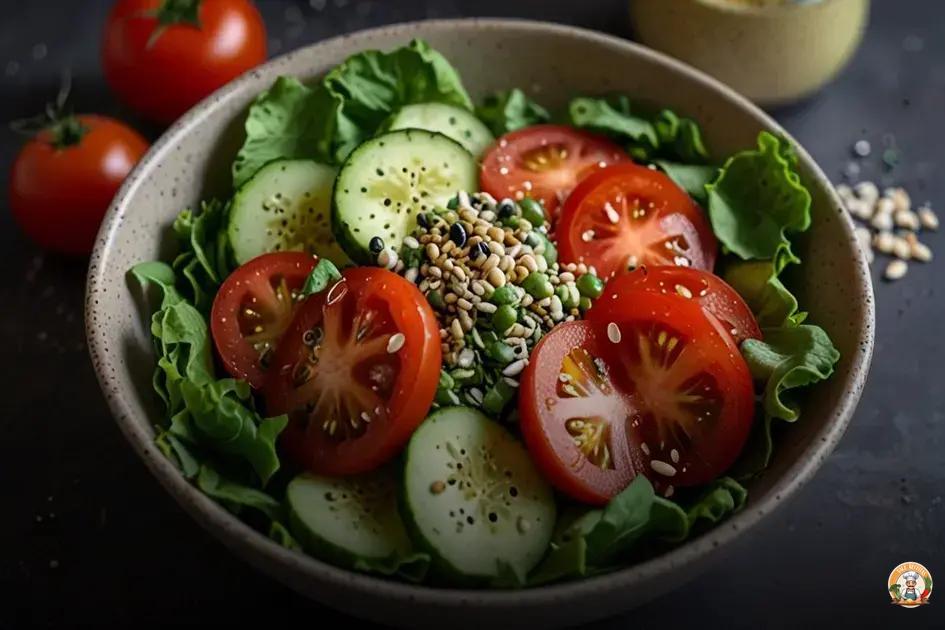saladas veganas fáceis e rápidas