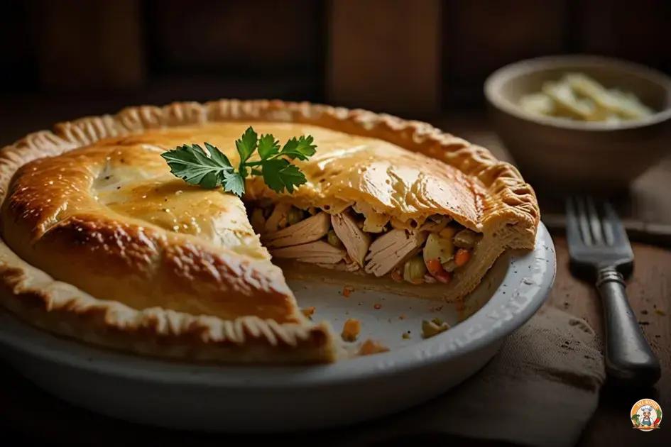 torta de frango rápida e fácil