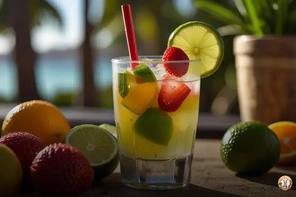 receita de caipirinha com frutas